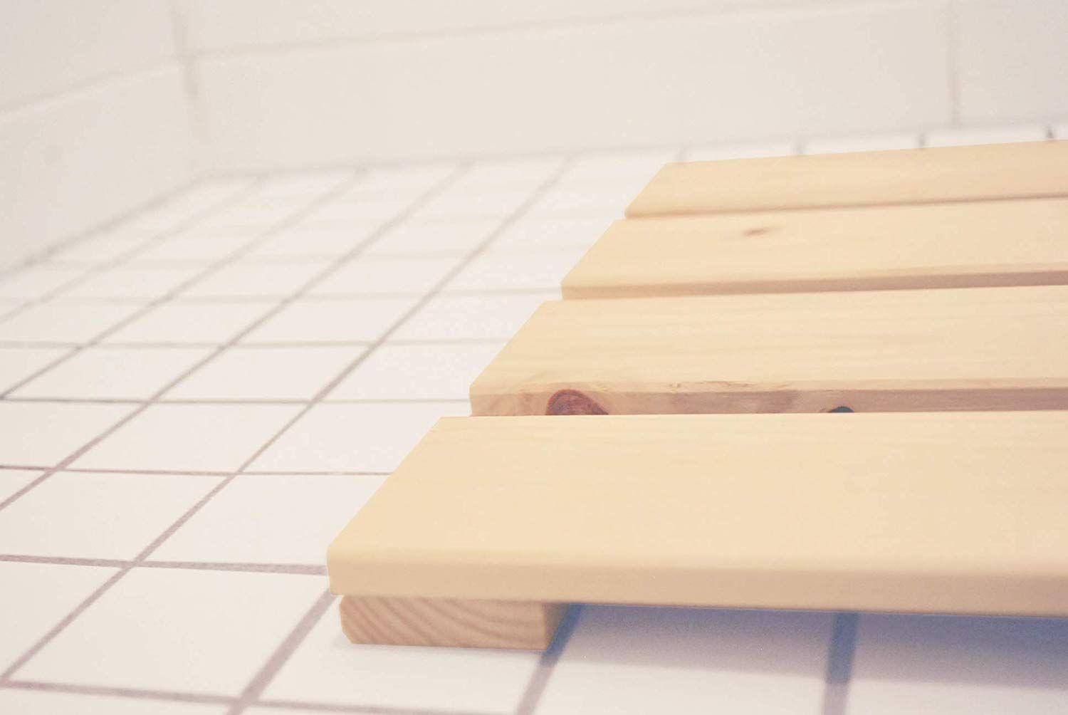 Hinoki Wooden Bath Mat