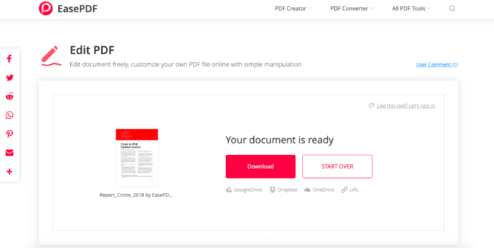 Free PDF Editor The Best Online PDF Editor by DocFly