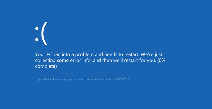 (10+ Fixes!) Your PC ran into a problem and needs to restart in Windows