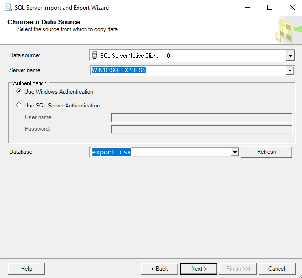 How to Export MS SQL Server Database to CSV File With