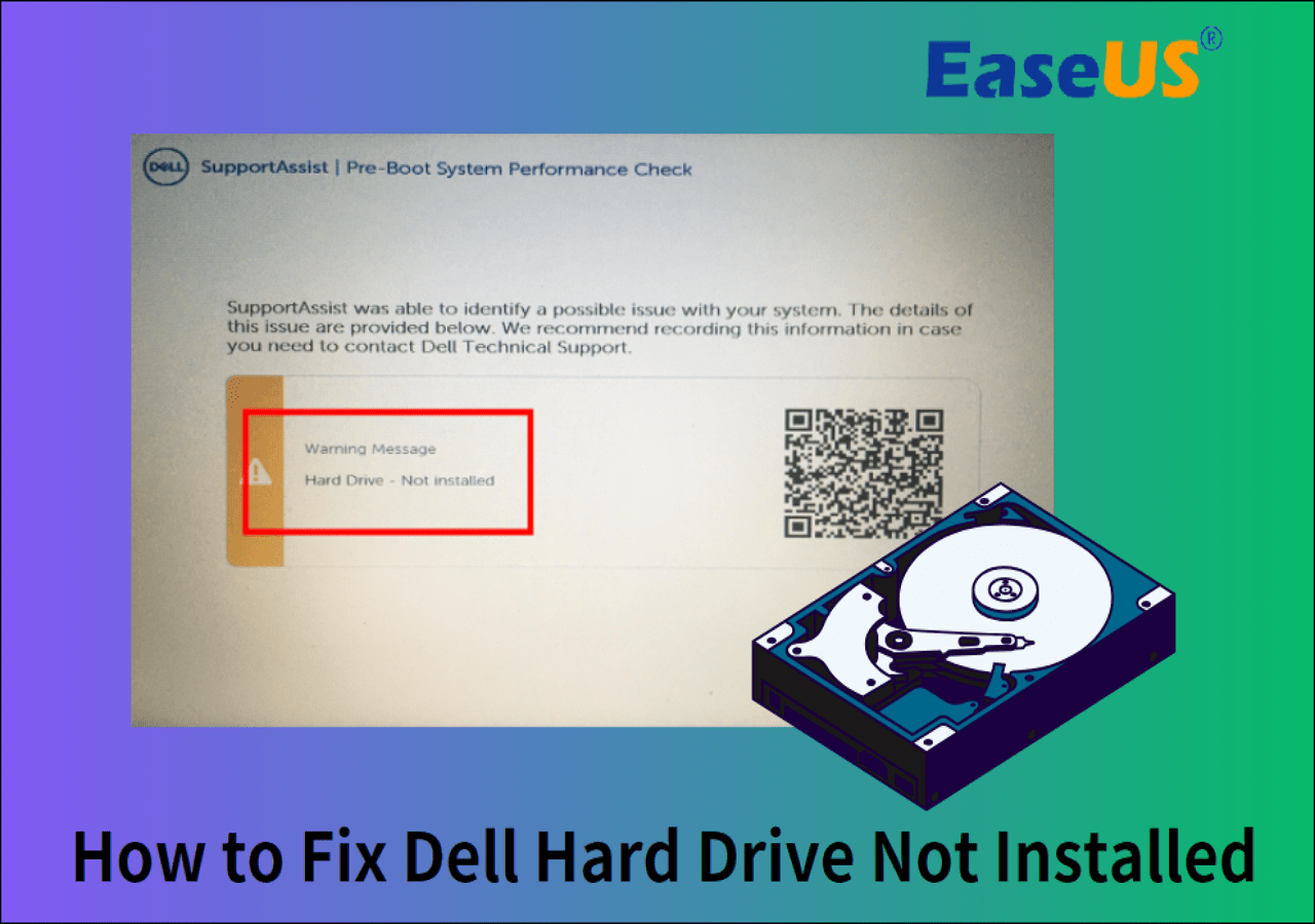 How to Fix Dell Hard Drive Not Installed 100 Working Guide