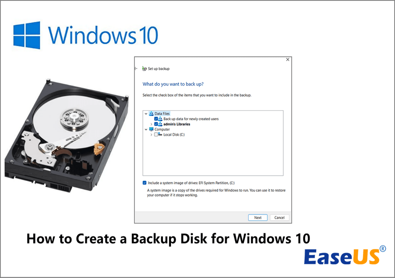How to Create a Backup Disk for Windows 10 [Ultimate Guide] EaseUS