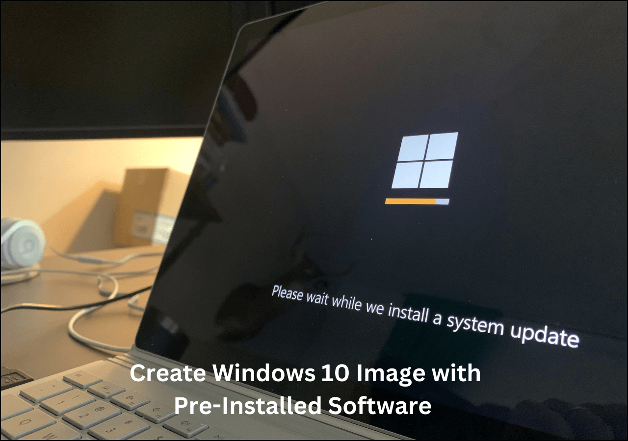 How to Create Windows 10 Image with PreInstalled Software EaseUS