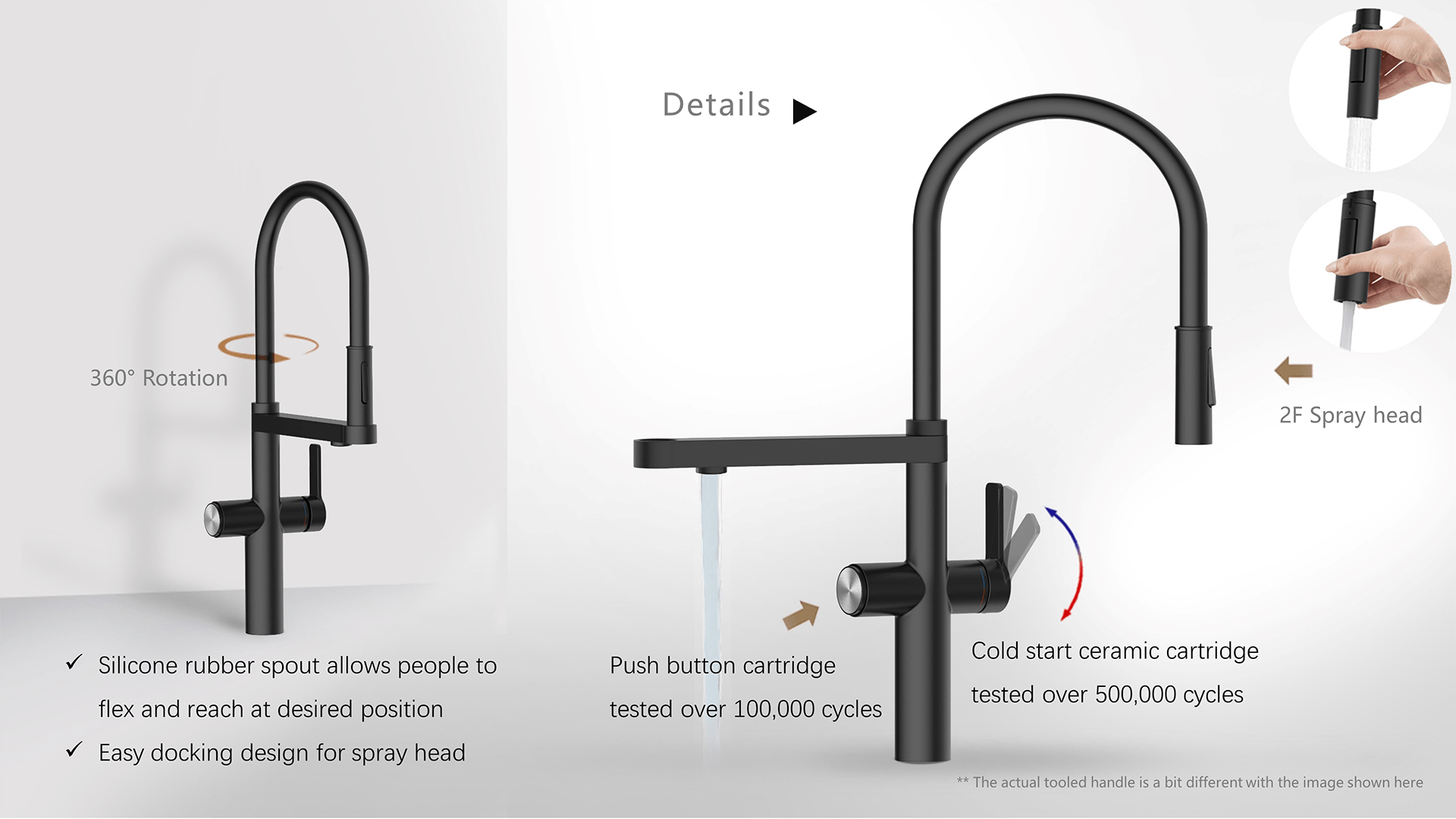 Wholesale 2In1 Kitchen Faucet with filter function Manufacturer and