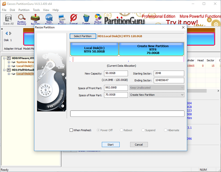 How to partition an external hard drive Windows 10? EASSOS