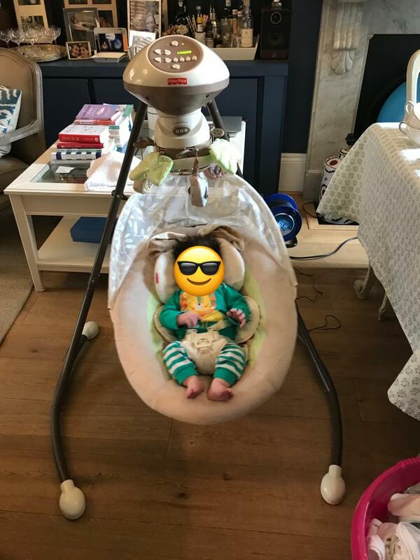 Magic* baby sleep swing £59 The Family Room Classifieds East