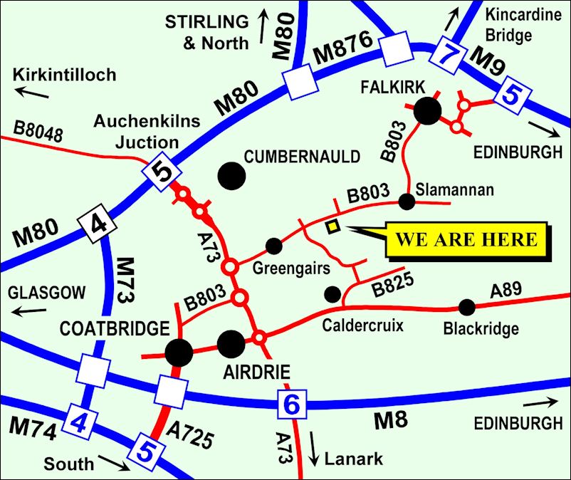 on a farm near Airdrie, Falkirk, Stirling, Central Scotland