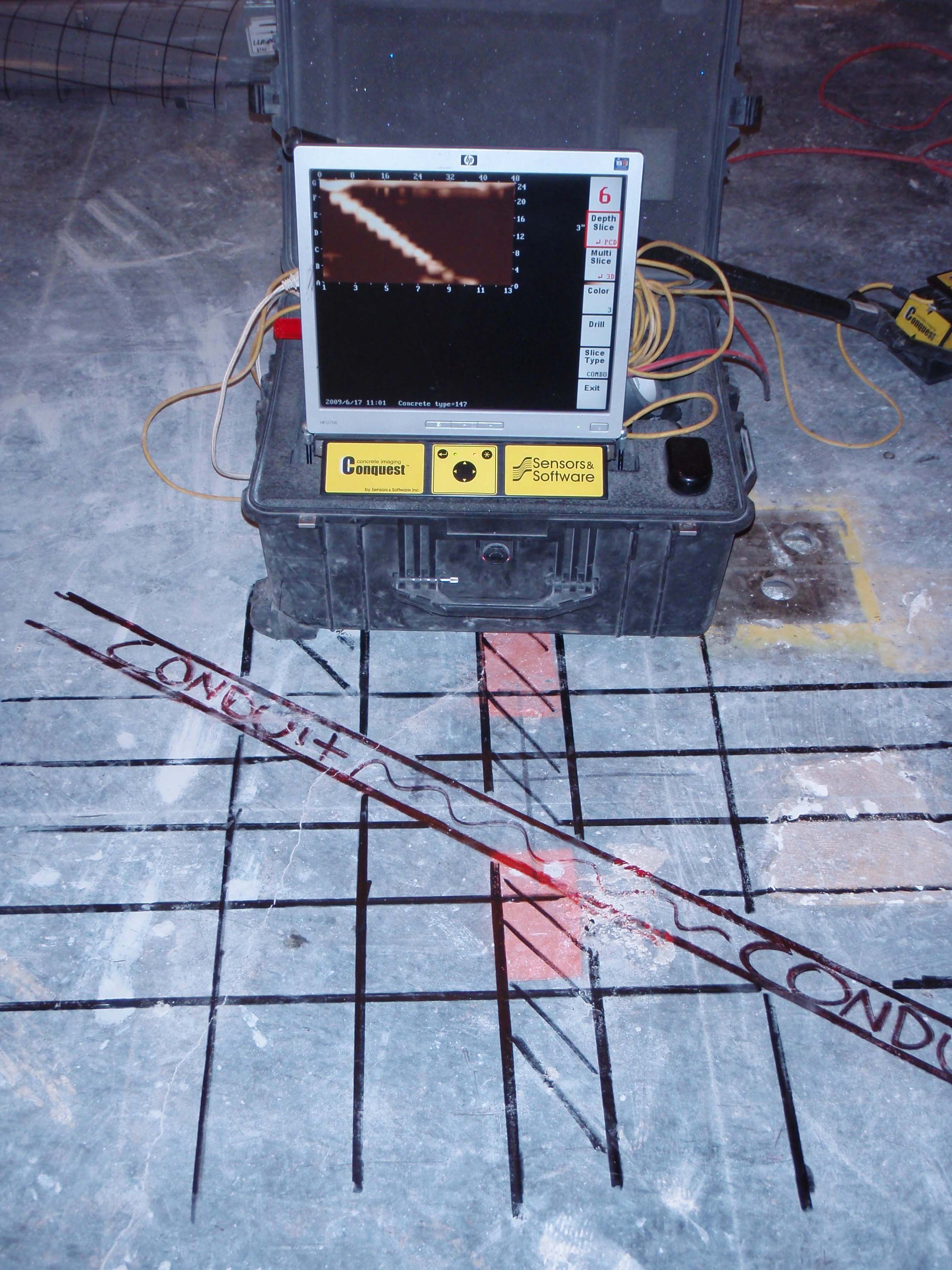 Concrete Scanning Services GPR Ground Radar