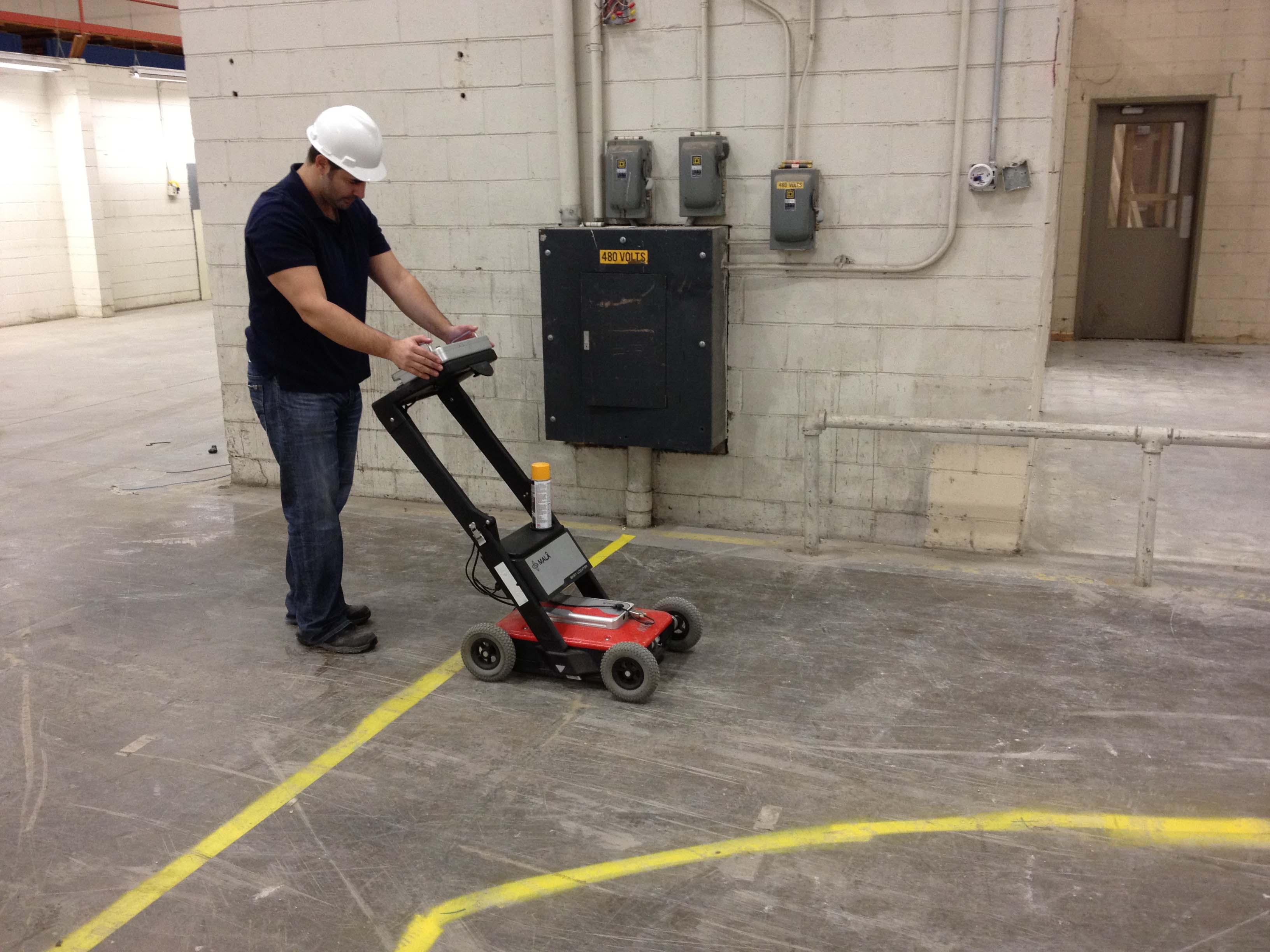 Concrete Scanning Services GPR Ground Radar