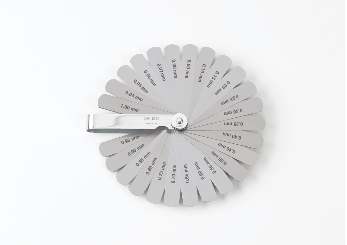 Metric Feeler Gauge Sets from Eastern Gage