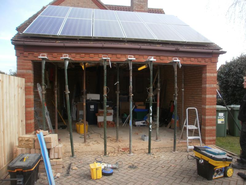Converting Two Single Garage Doors into a Double EGD Blog