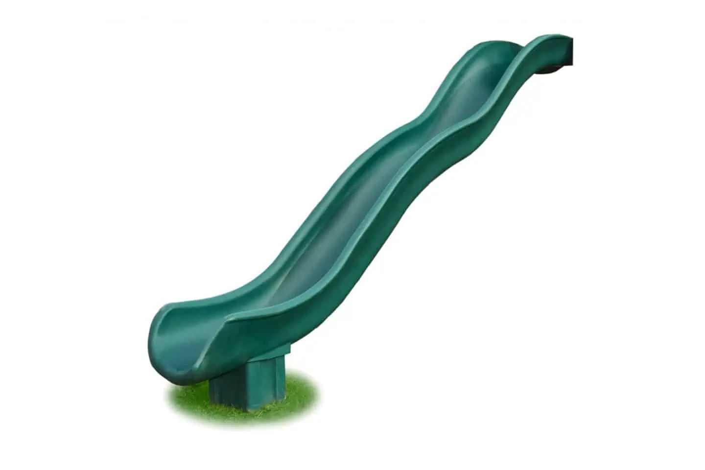 12' Green Super Scoop Slide For Playsets Easy To Install Accessory