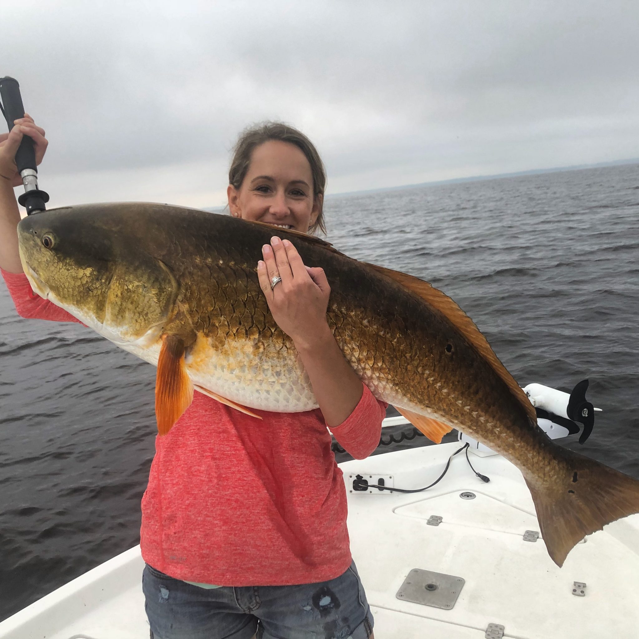 Trophy Red Drum Charters FishIBX Eastern NC Fishing Guide