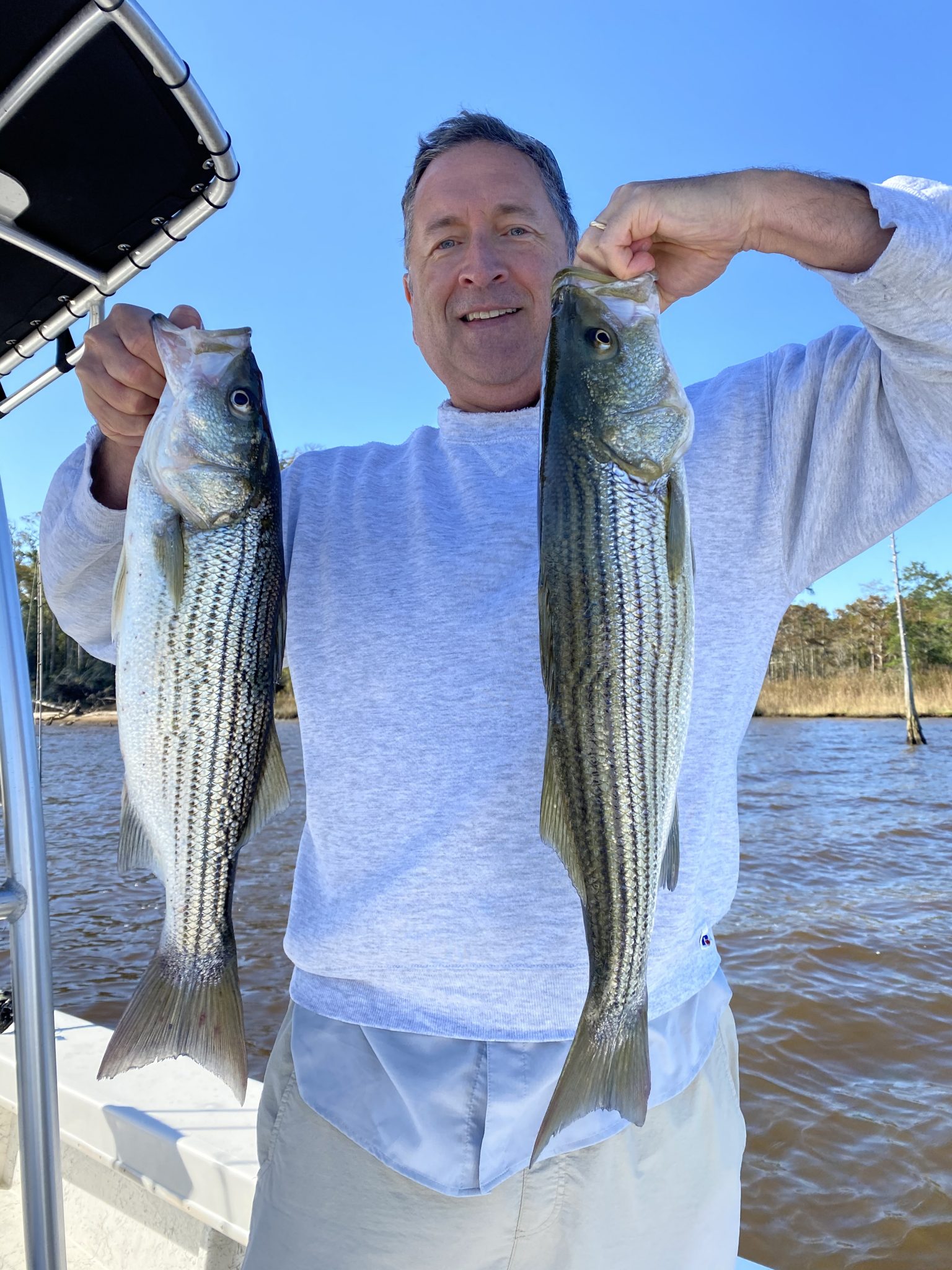Red Drum and Stripers FishIBX Eastern NC Fishing Guide