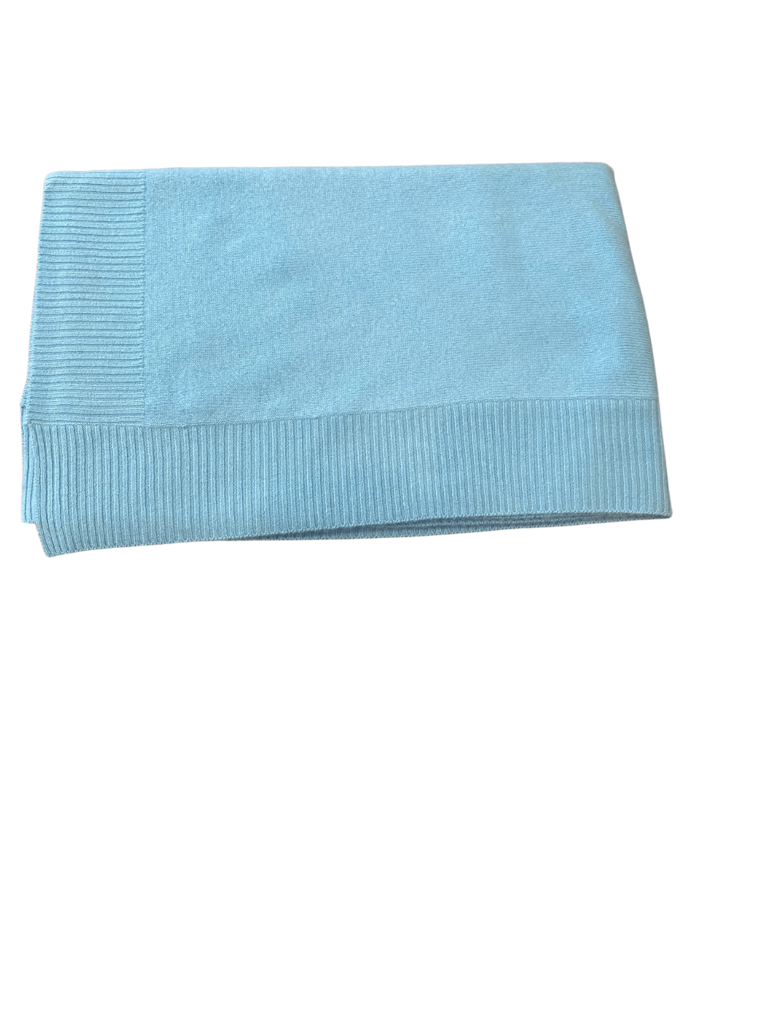 Cashmere Sky Blue Baby Blanket 80x100 cm Eastern Silk