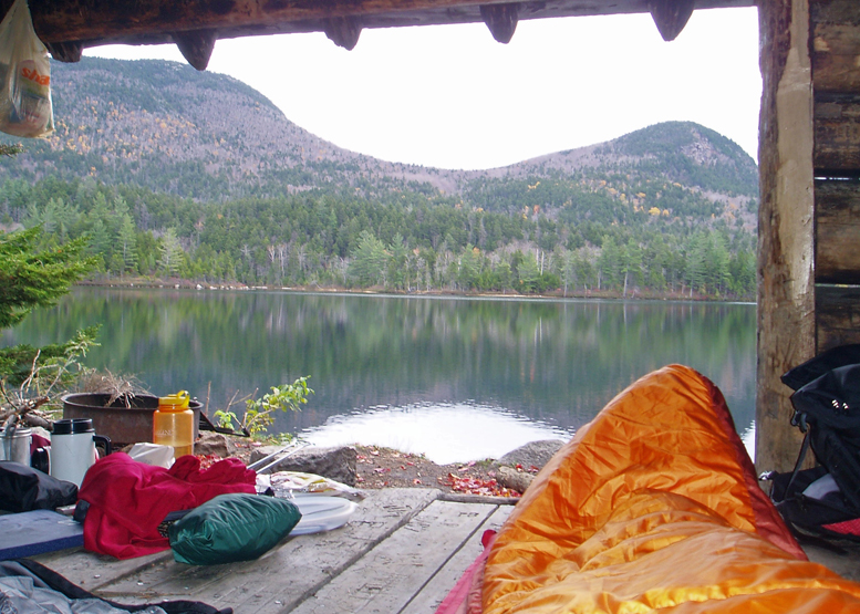 Wilderness Campsites pads, platforms and shelters