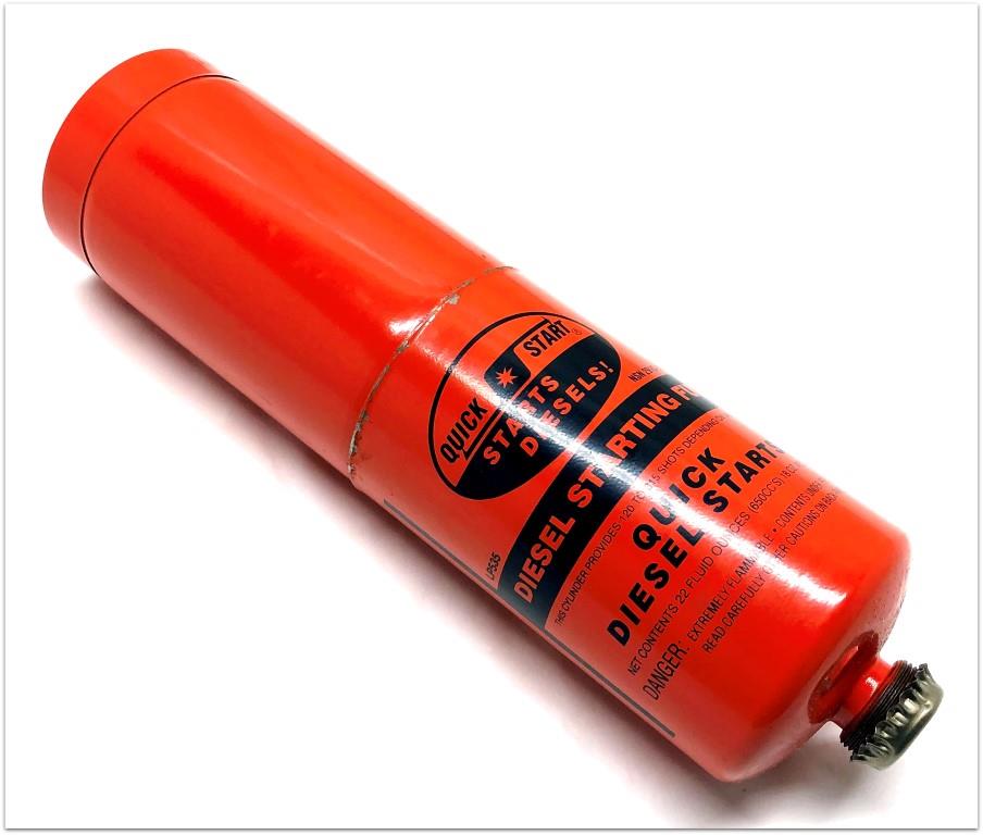 Ether Cylinder Engine Quick Starting Fluid Canister