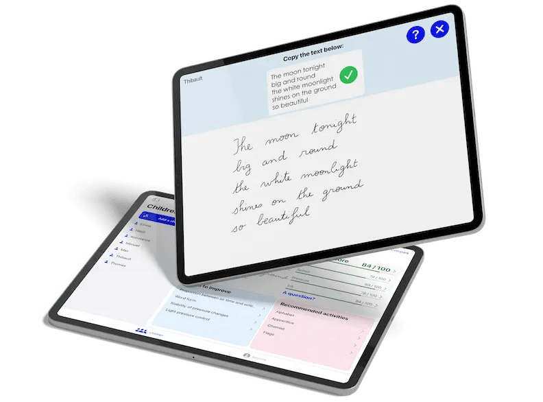 Dynamilis Handwriting App Assistive Technology at Easter Seals Crossroads