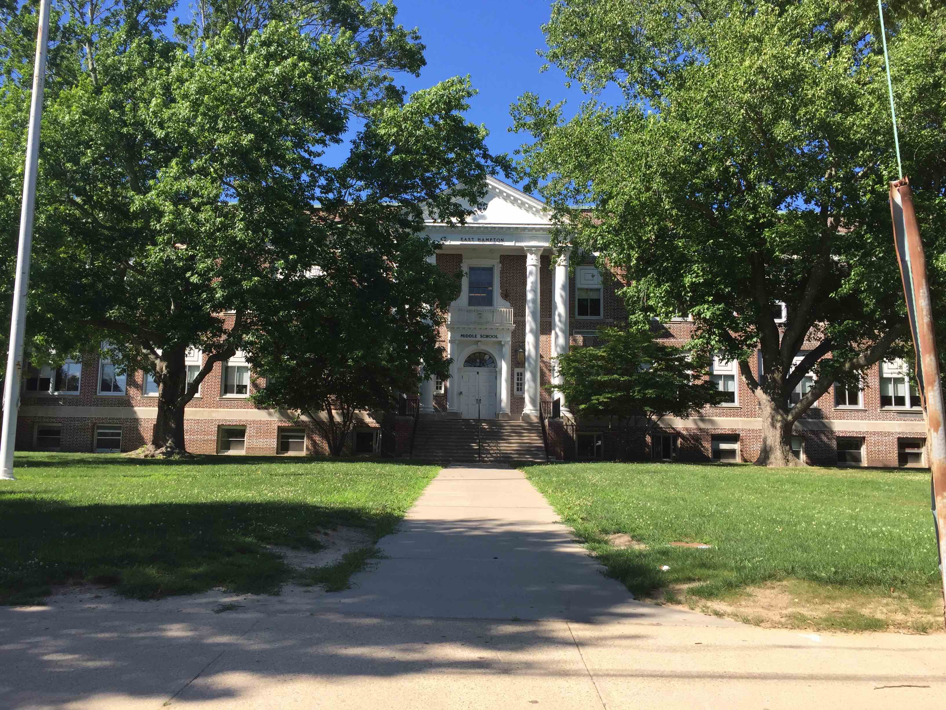 Dumpster Fire Contained at Middle School The East Hampton Star