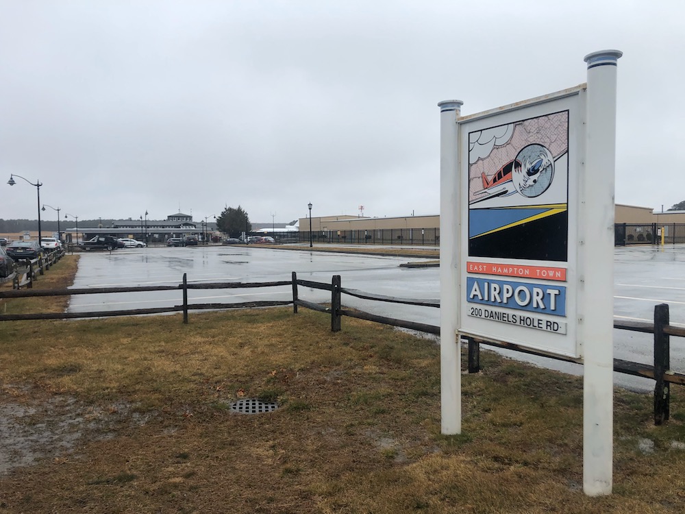 East Hampton Airport Open, But Terminal Closed The East Hampton Star