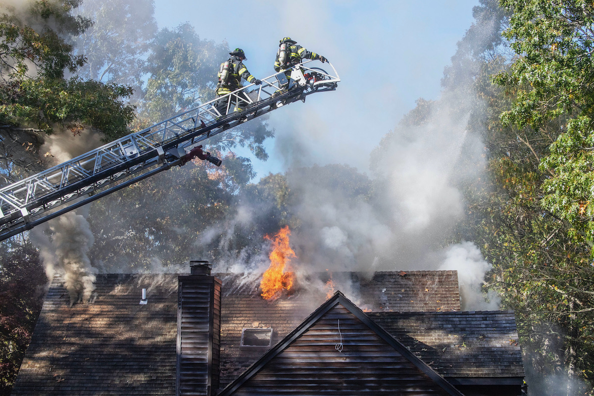 Fire Wreaks Havoc on Noyac House The East Hampton Star