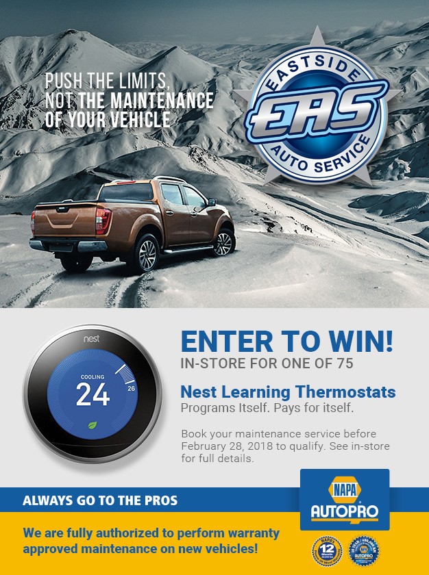 Pushing the Limits This Winter Season Starts at Eastside Eastside Auto Service Eastside Auto