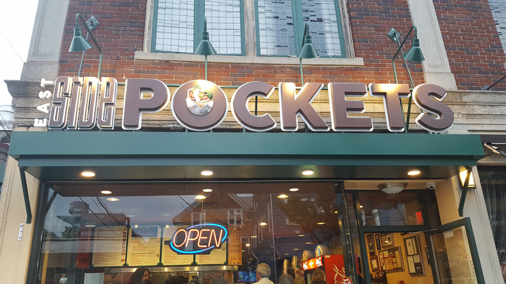 East Side Pockets Mediterranean Food, Middle Eastern Food Falafel