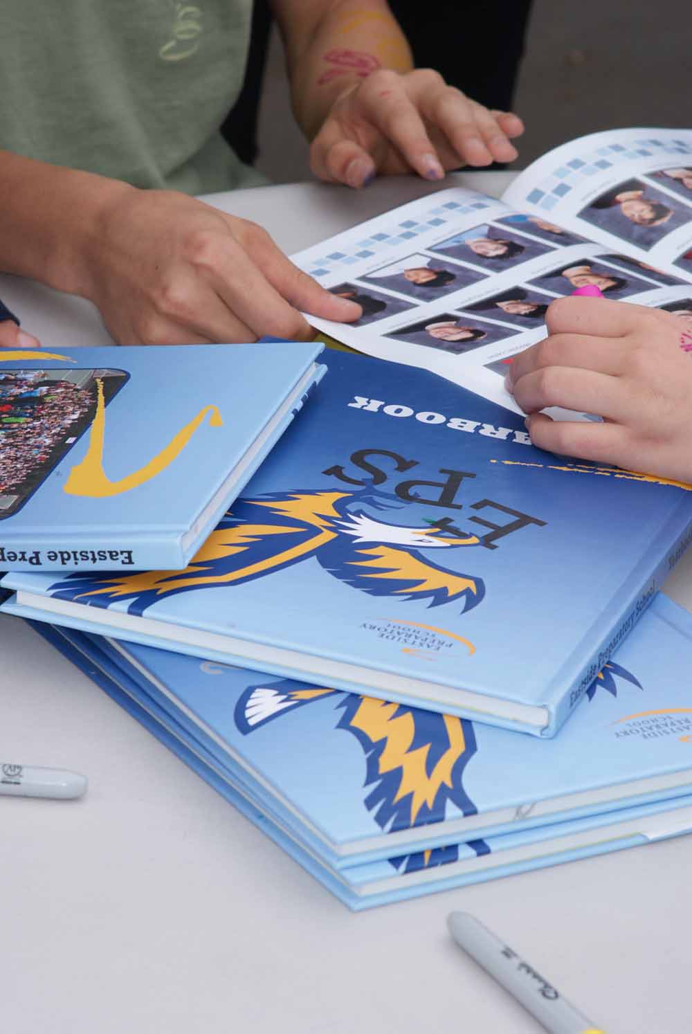 Yearbook Signing Eastside Preparatory School