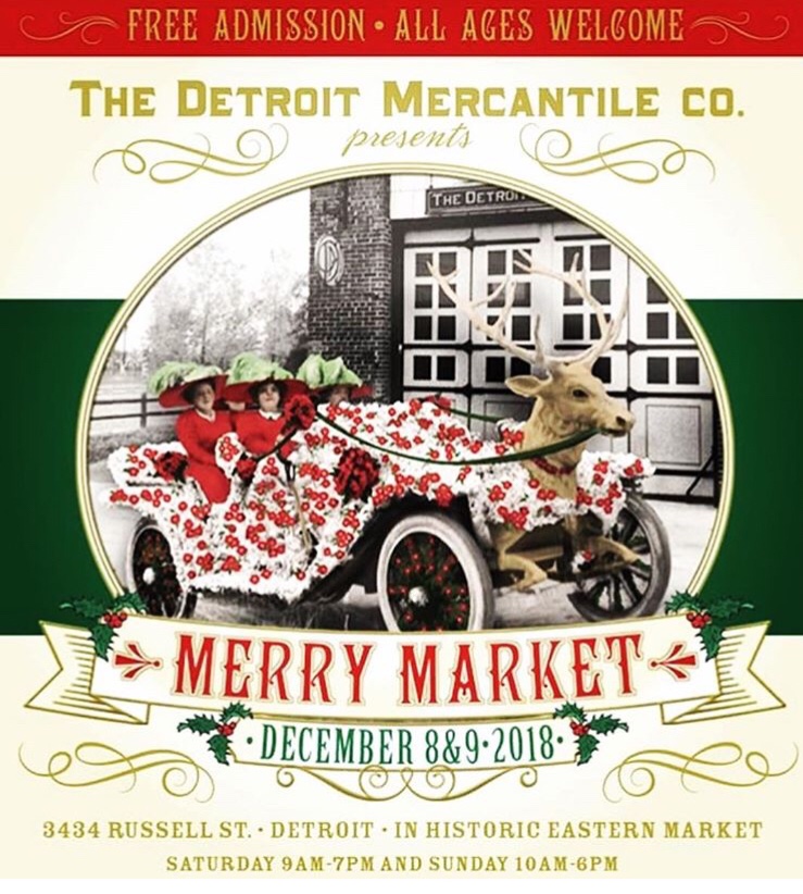 Eastworks Detroit 2018 Merry Market at The Detroit Mercantile Co