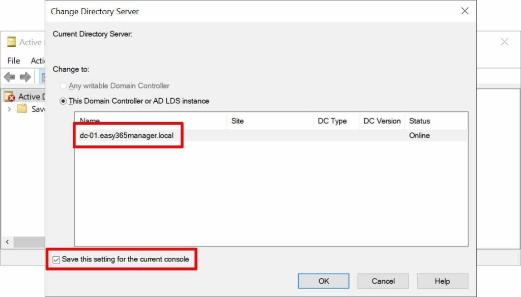 How to Run Easy365Manager From an Azure AD Domain Joined PC