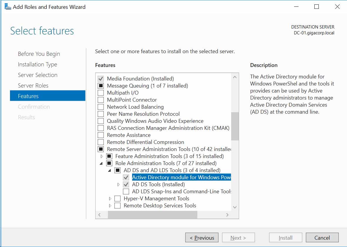 GetADUser The term 'GetADUser' is not recognized Easy365Manager
