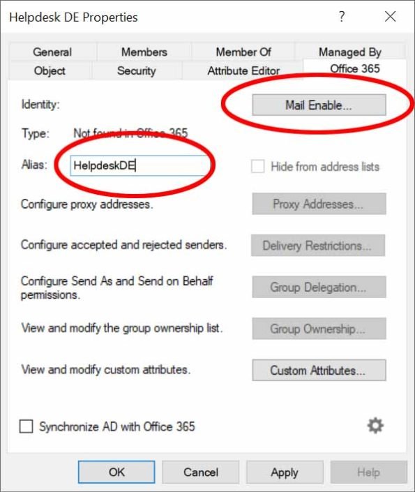 Delegation with Office 365 Management Scopes Easy365Manager