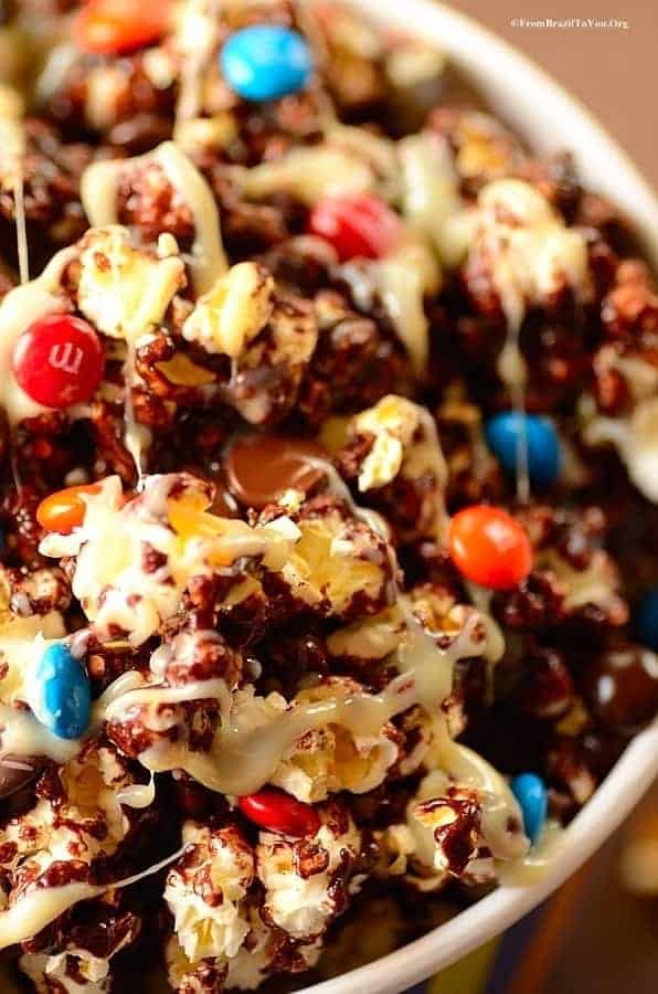 Pipoca de Chocolate Easy and Delish