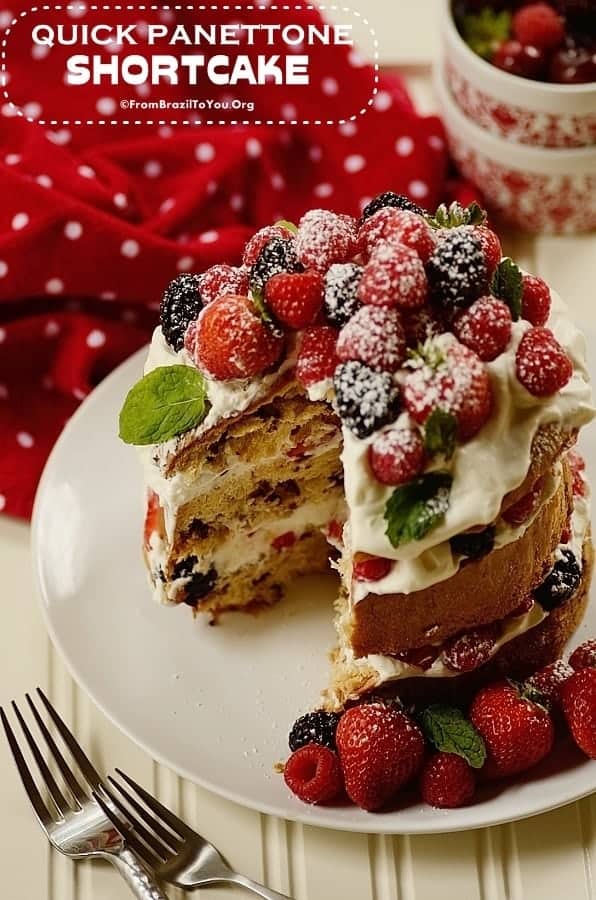 Quick Shortcake (Bolo de Easy and Delish