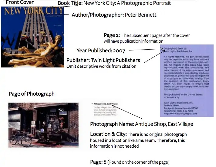 How to Cite a Picture or Image in MLA EasyBib Citations