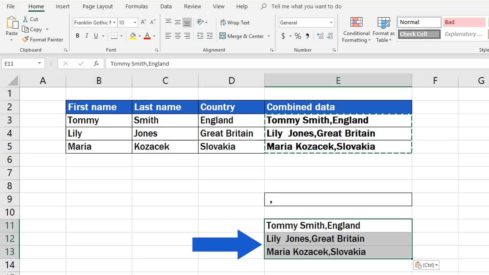 How to Copy And Paste Values Without Formula in Excel