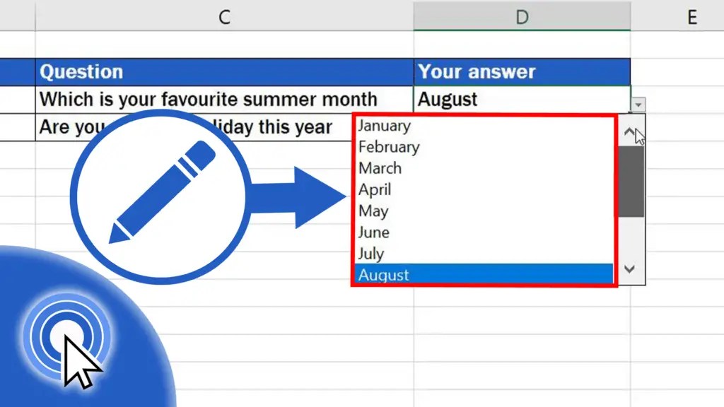 How to Edit DropDown List in Excel