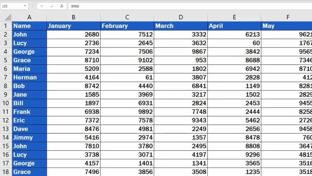 How to Delete Columns in Excel
