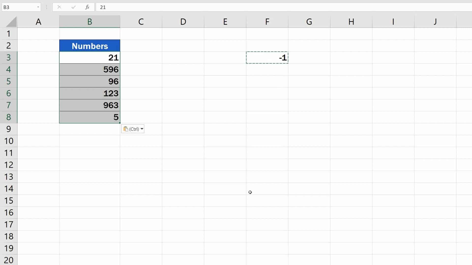 How to Change Negative Numbers to Positive in Excel