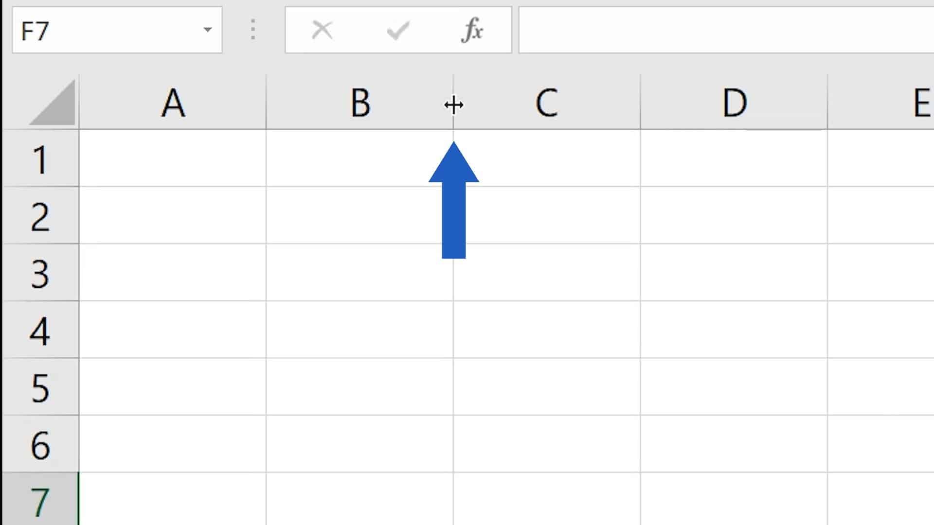 How to Change the Width of a Column in Excel