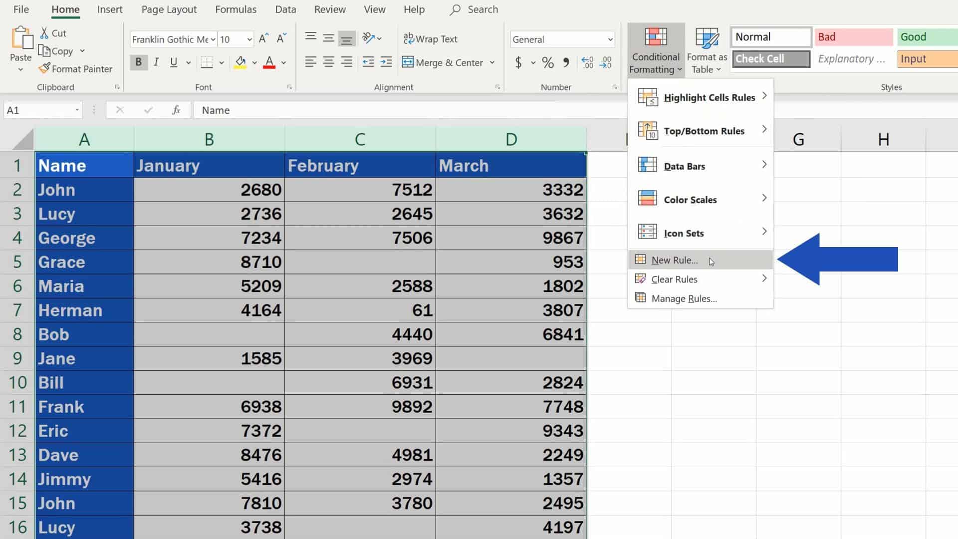 Copy Conditional Formatting Excel Ruang Ilmu