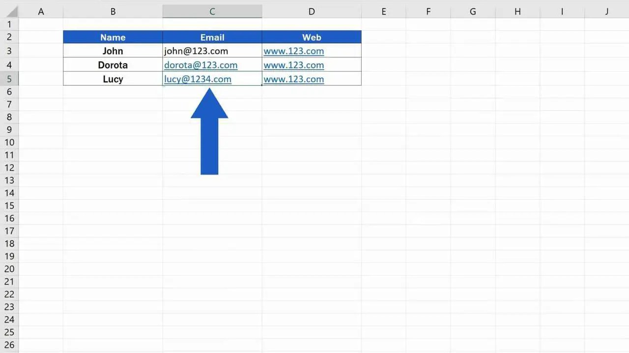How to Remove Hyperlinks in Excel
