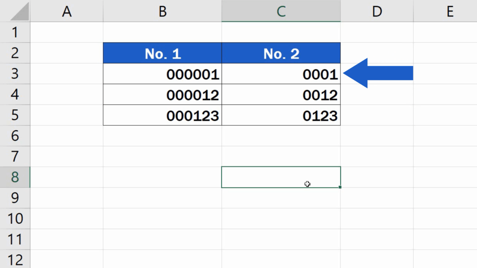 How to Add Leading Zeros in Excel (Two Most Common Ways)