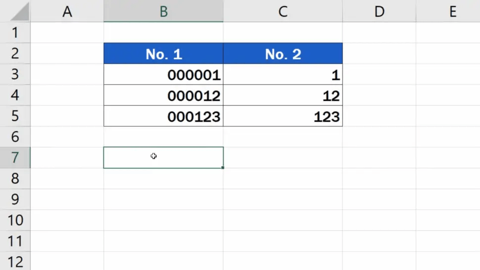 How to Add Leading Zeros in Excel (Two Most Common Ways)