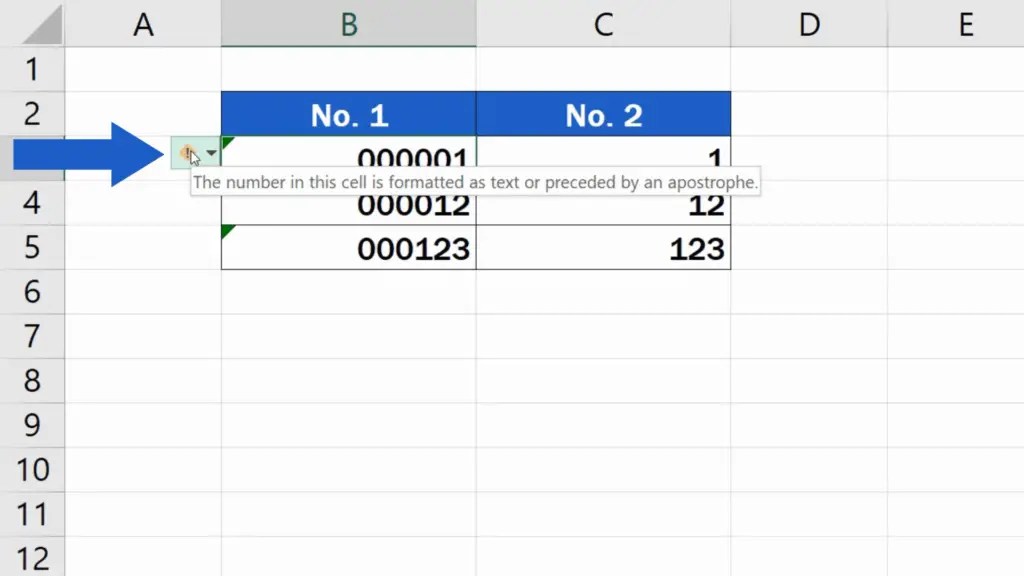 How to Add Leading Zeros in Excel (Two Most Common Ways)