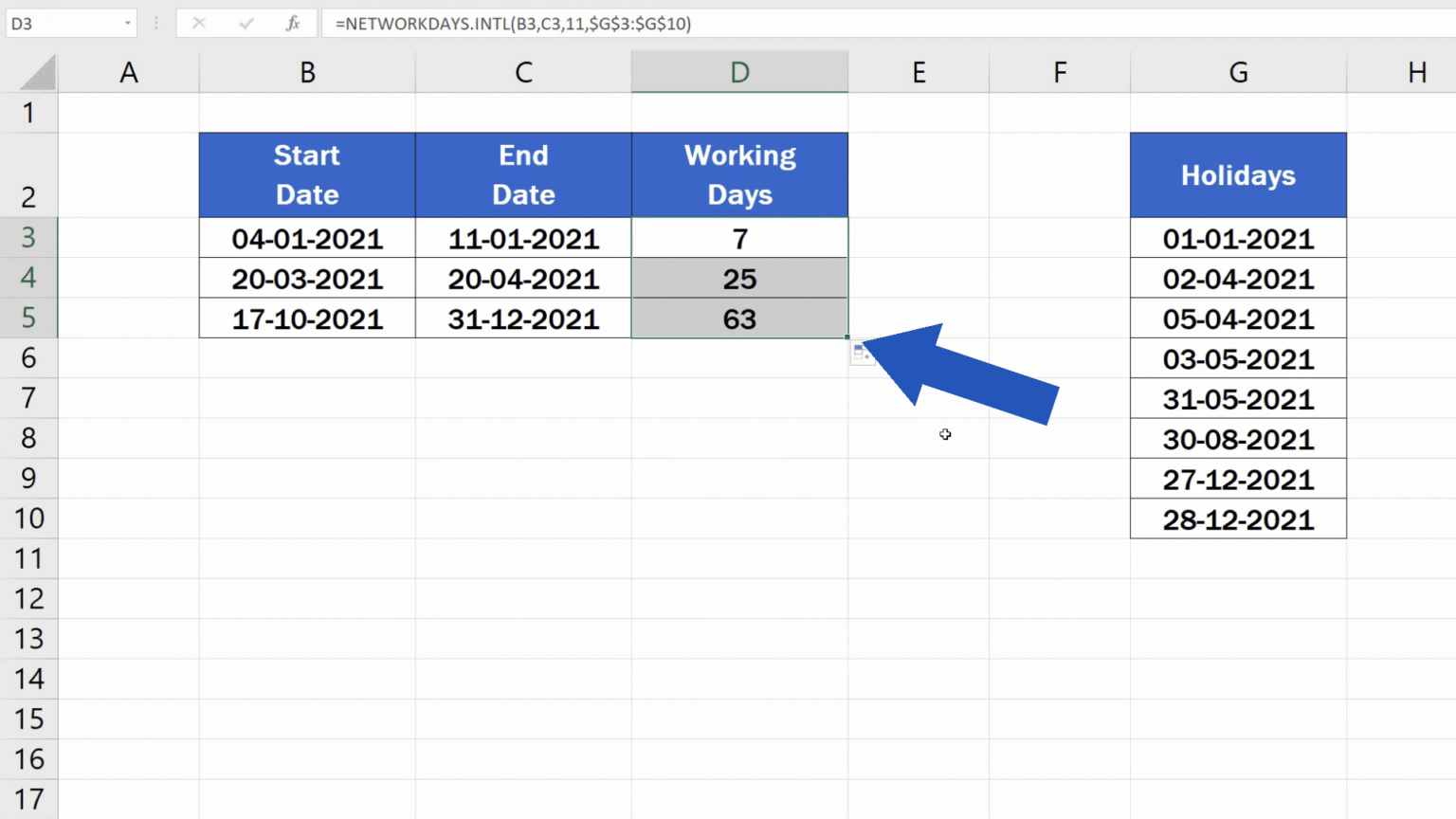How To Work Out Number Of Days Between Dates In Excel Haiper