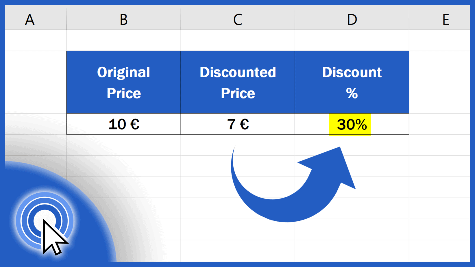 How to Calculate Discount Percentages in Excel