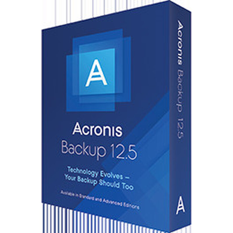 Acronis Backup 12.5 Advanced for Server