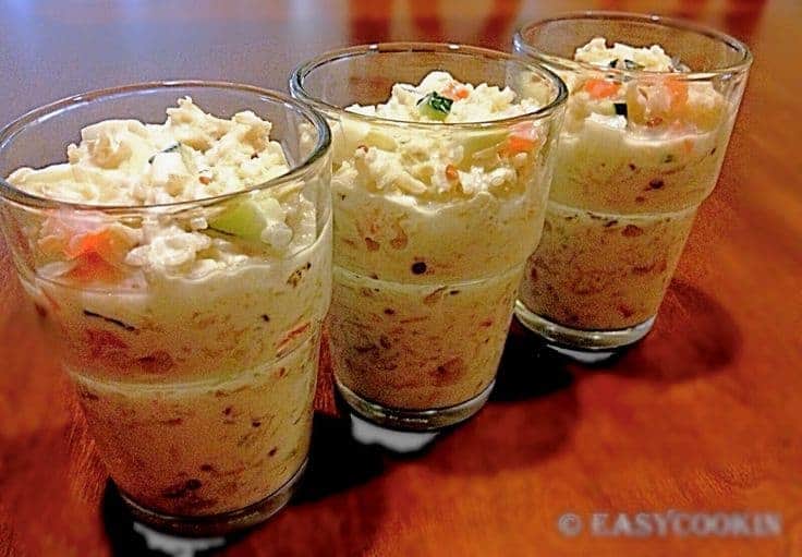 Brown Rice Yogurt Salad