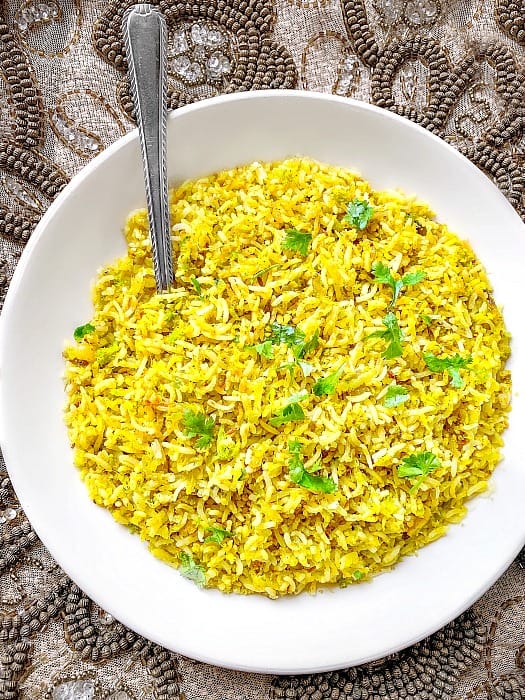 Turmeric Broccoli Fried Rice 10 Minutes Vegan Meal